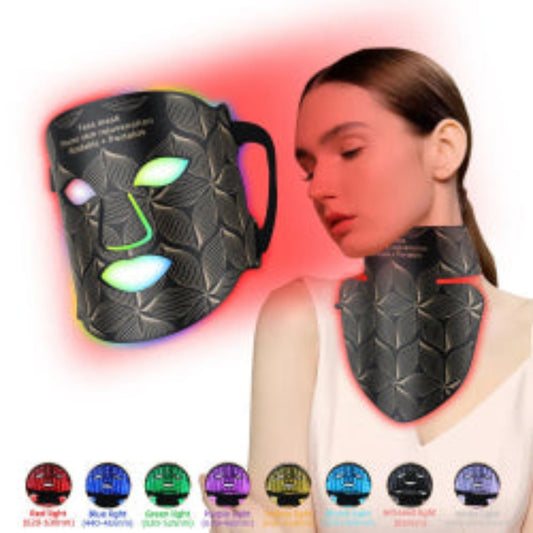 TheraPro2 LED Beauty Mask - 8 Color Red Light Therapy