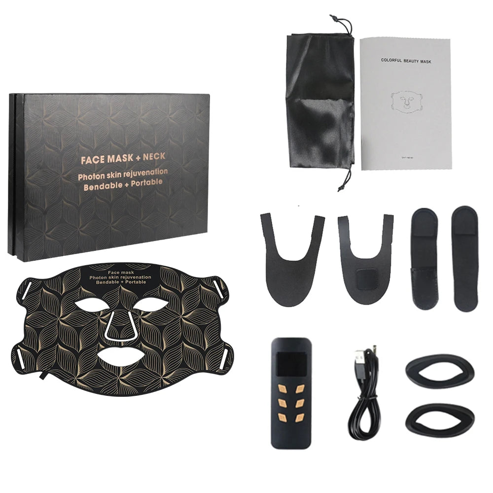 TheraPro2 LED Beauty Mask - 8 Color Red Light Therapy 