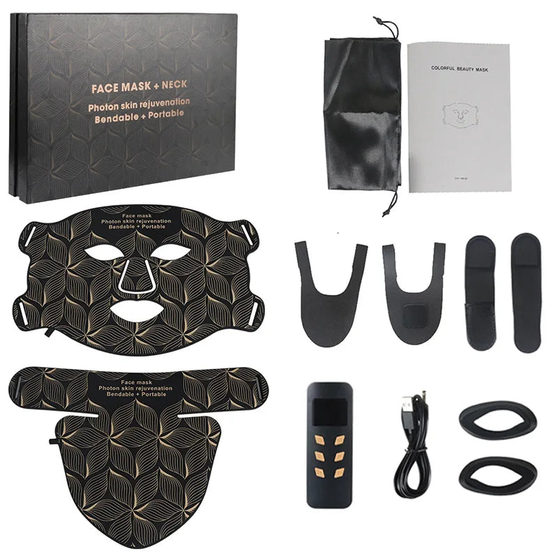 TheraPro2 LED Beauty Mask - 8 Color Red Light Therapy 