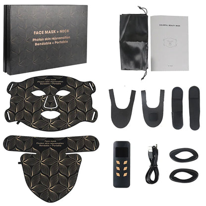 TheraPro2 LED Beauty Mask - 8 Color Red Light Therapy 