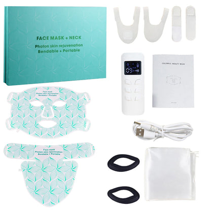 TheraPro2 LED Beauty Mask - 8 Color Red Light Therapy 